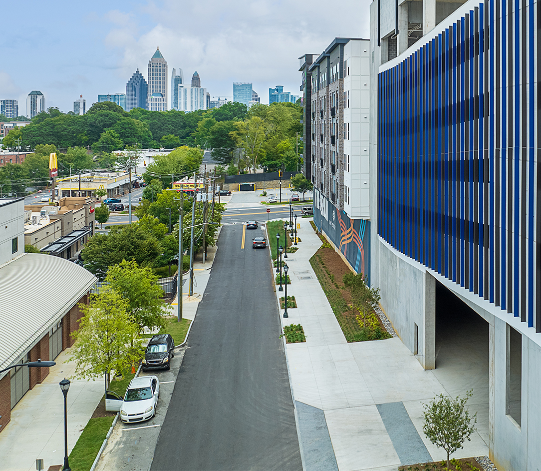 The exterior of Theory Interlock