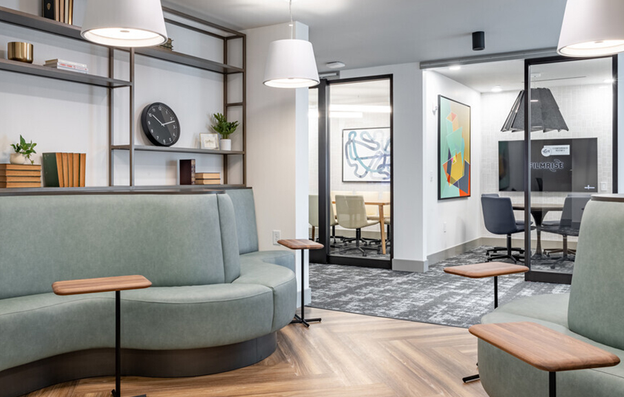 Private study rooms