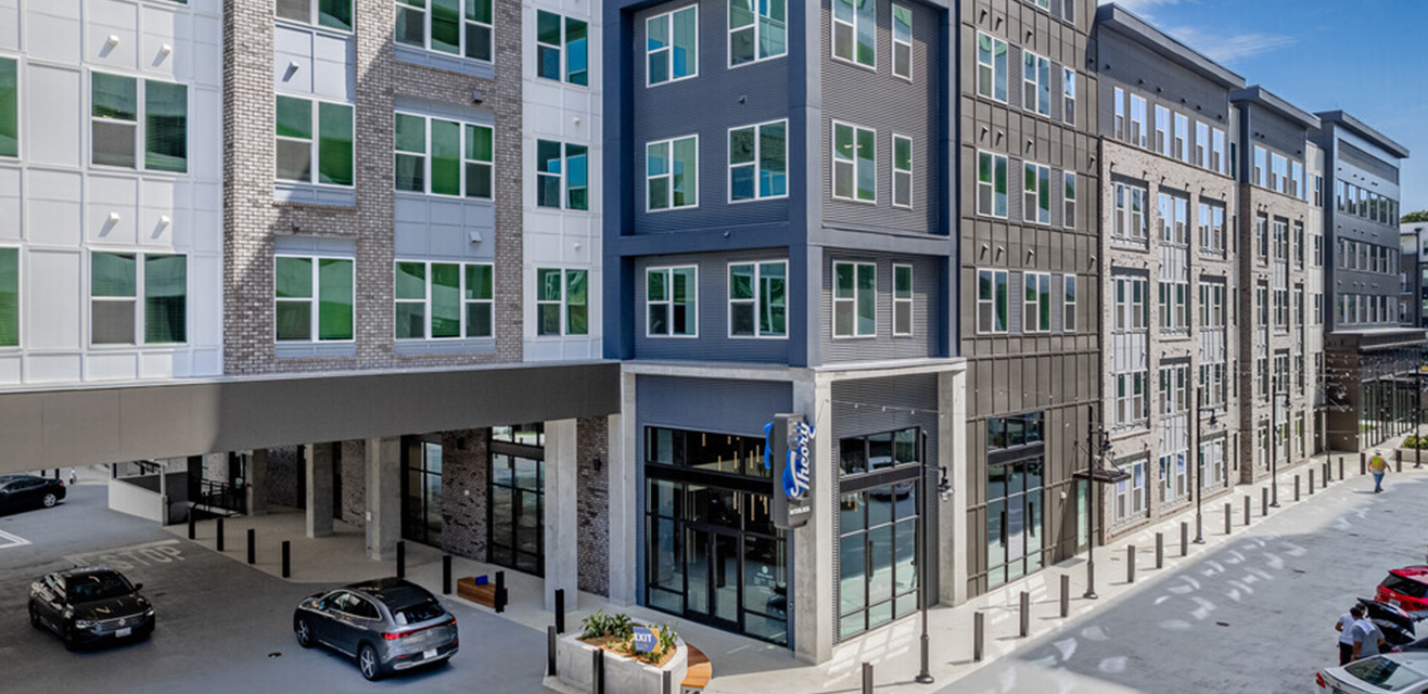 The exterior of Theory Interlock